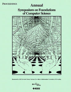 .Symposium on Foundations of Computer Science cover.
